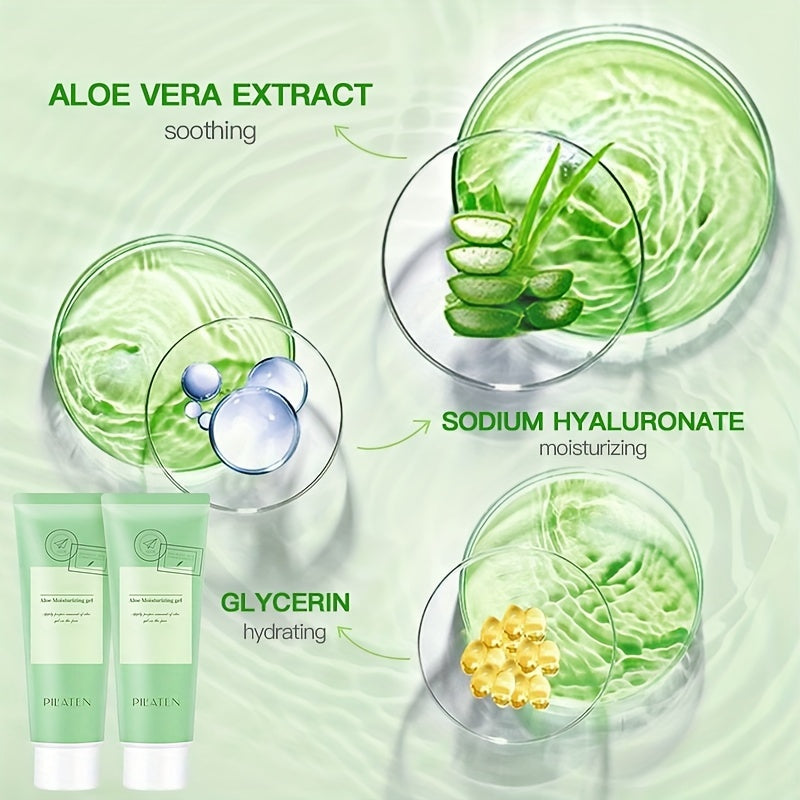 Pure Aloe Vera Gel for Face — Hydrating, Soothing & After-Sun Skin Care